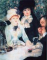 after the luncheon Pierre Auguste Renoir